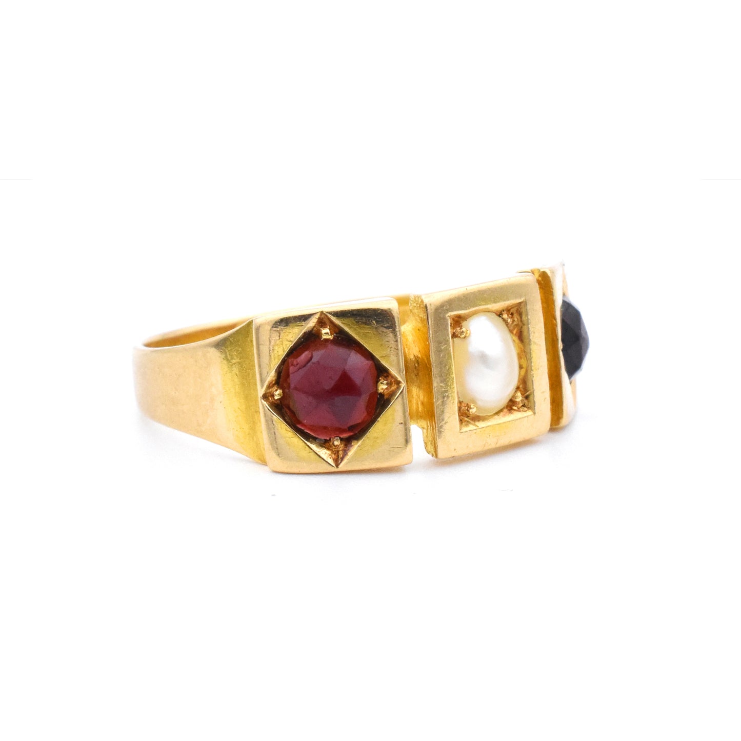 The Garnet Trilogy Ring