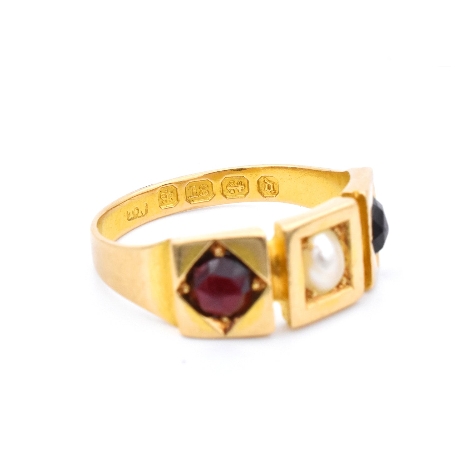 The Garnet Trilogy Ring