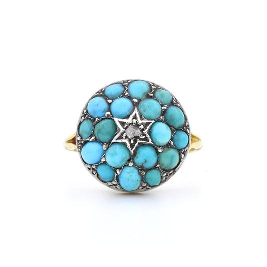 The Turquoise Bombe Ring