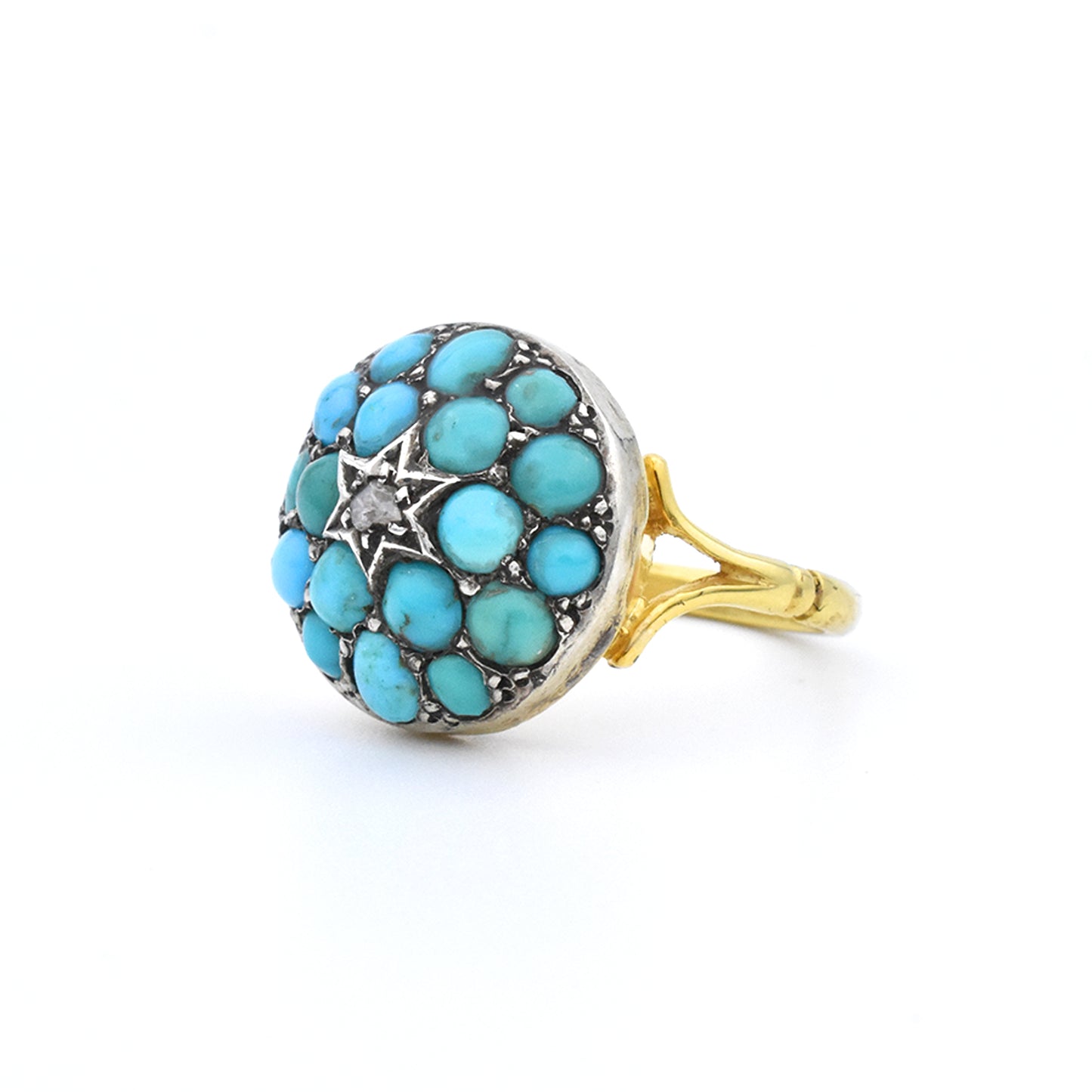 The Turquoise Bombe Ring