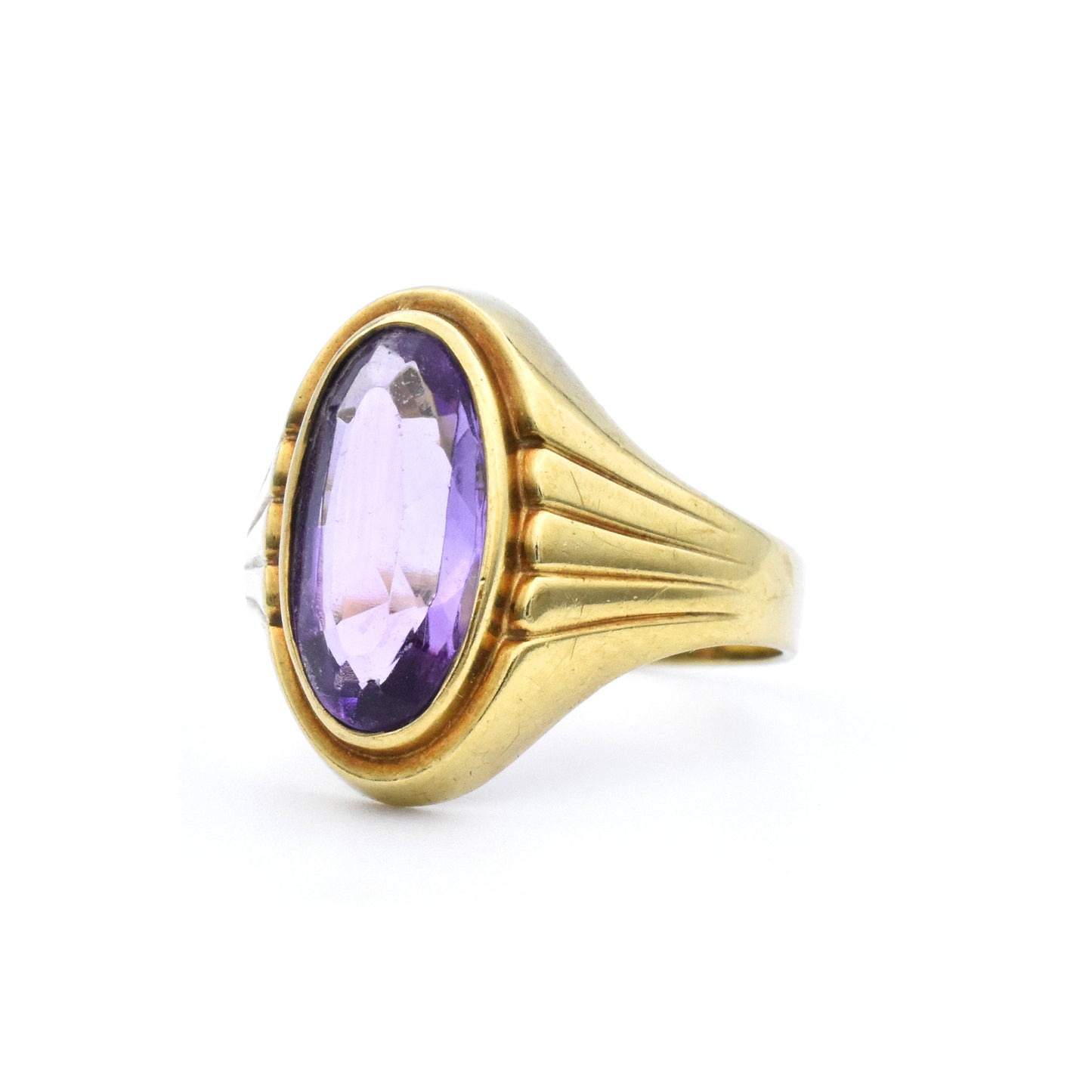 The Oval Amethyst Ring