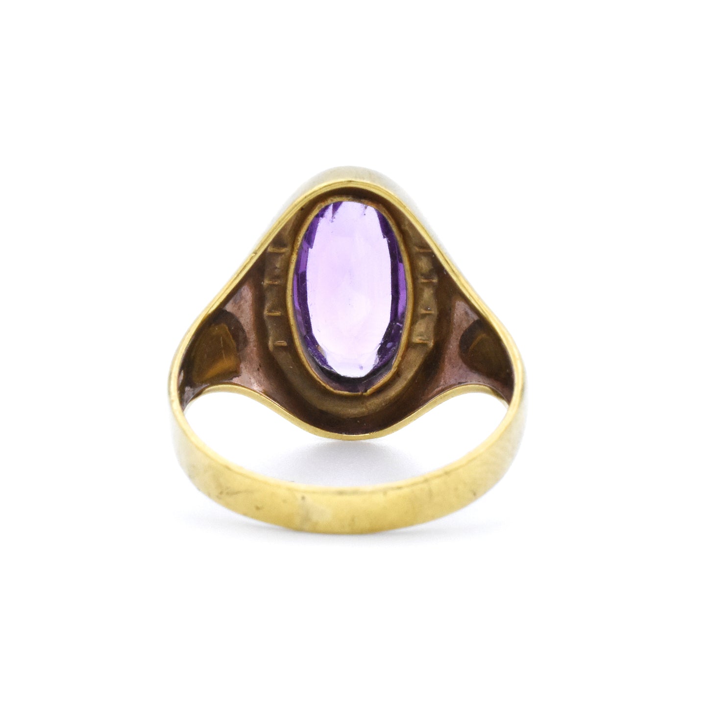 The Oval Amethyst Ring