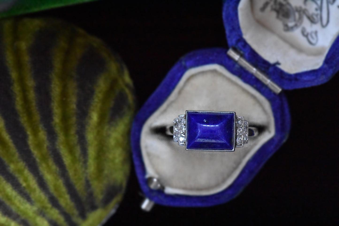 The Sugarloaf Lapis Ring