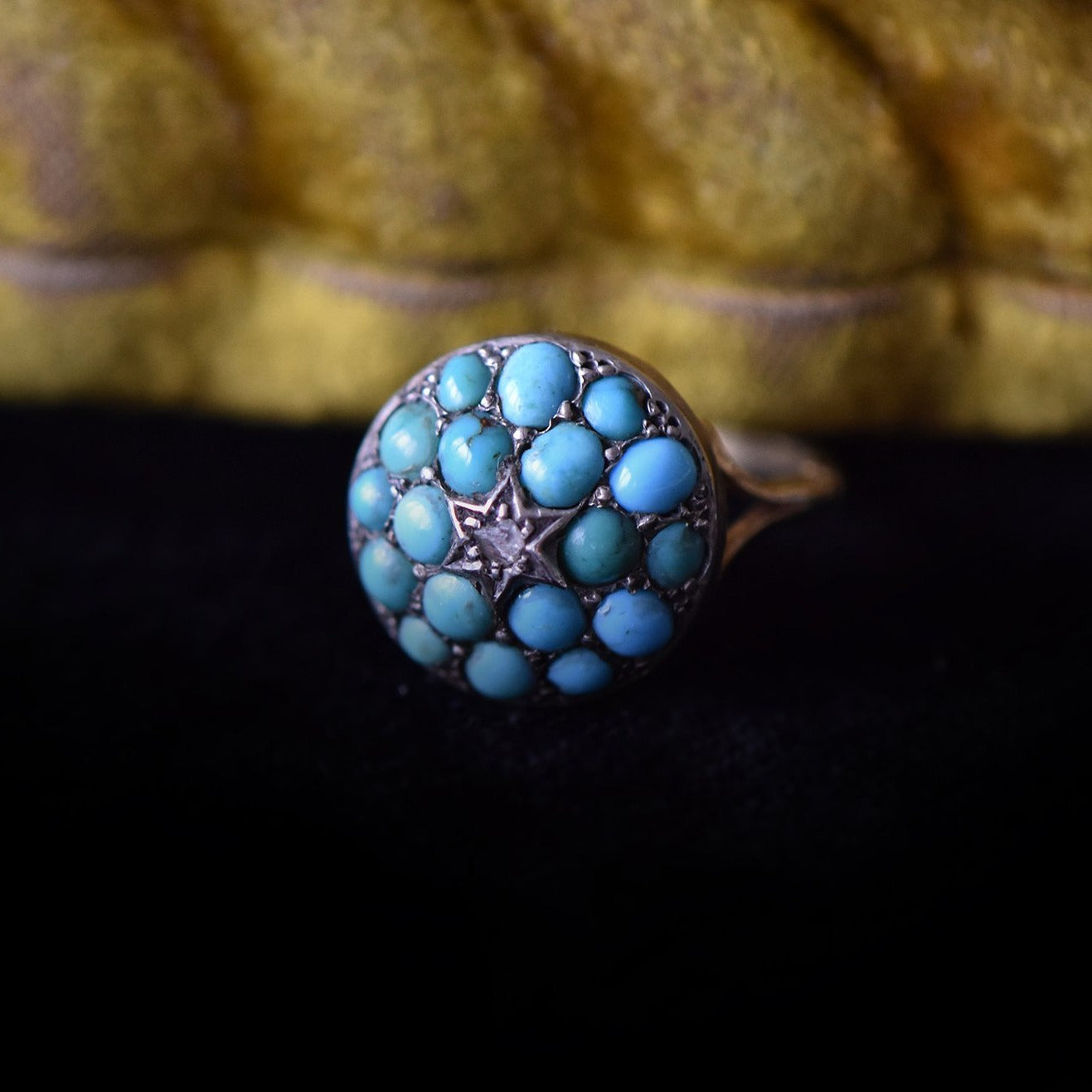 The Turquoise Bombe Ring