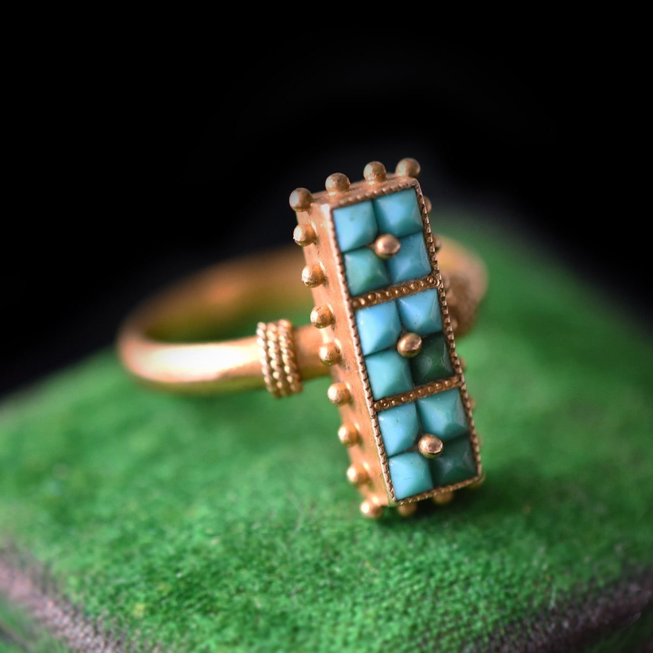 The Etruscan Turquoise Ring