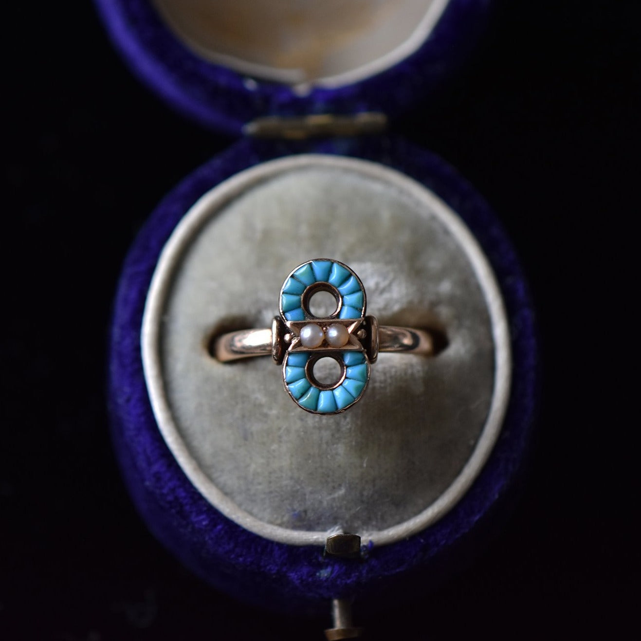 The Infinity Turquoise Ring